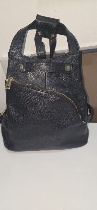 Rucsac piele naturala enzo bertini  convertibil și in poseta