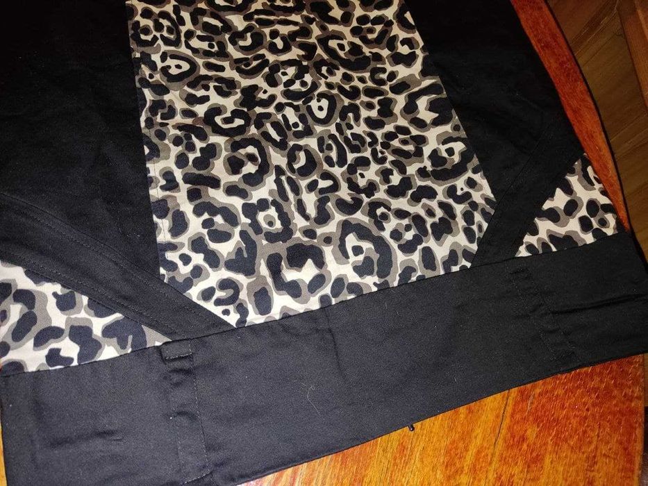 Элегантная юбка с леопардовым принтом