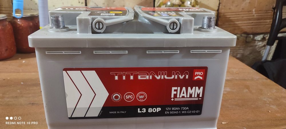 Акумолатор ,FIAMM 80Ah