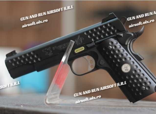 Pistol COLT ~Co2~ (Airsoft GREU FULL METAL) Putere Modificata 4.5J++