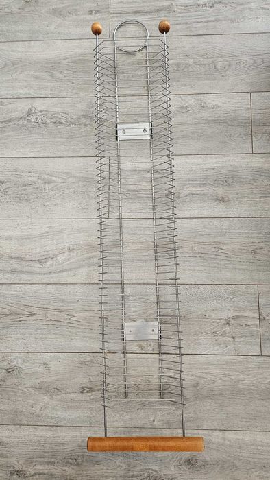 Метална стенна стойка за 50 DVD или Blu-ray дискове