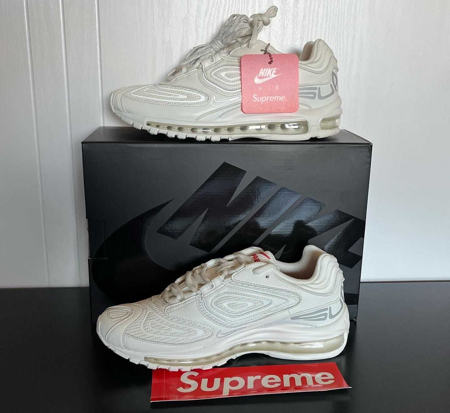 Nike air max hot sale 98 supreme white