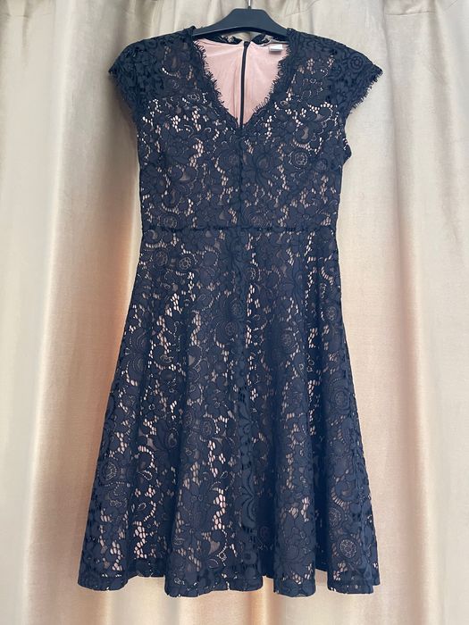 Rochie H&M, neagră cu dantela