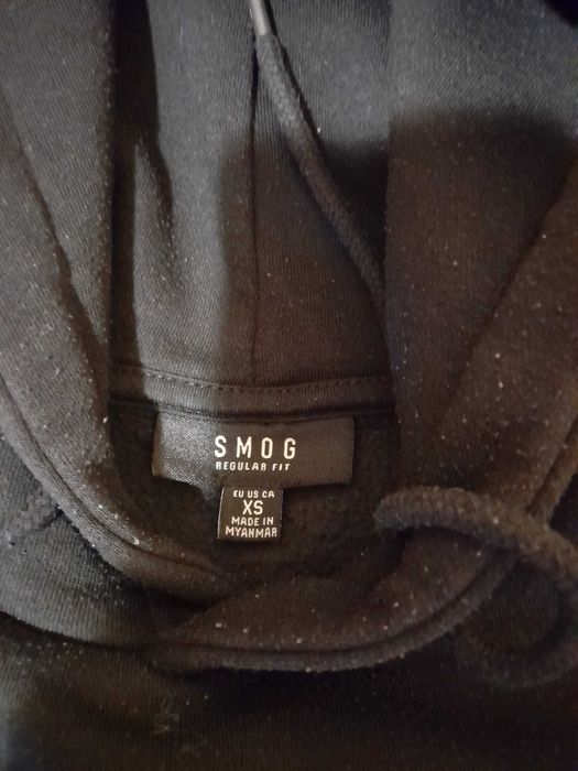 Черен суитшърт XS мъжки и тютюнев мъжки суитшърт М