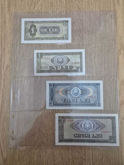 Bancnote Romania emisiune 1966 si 1990-2005 Necirculate si Carti
