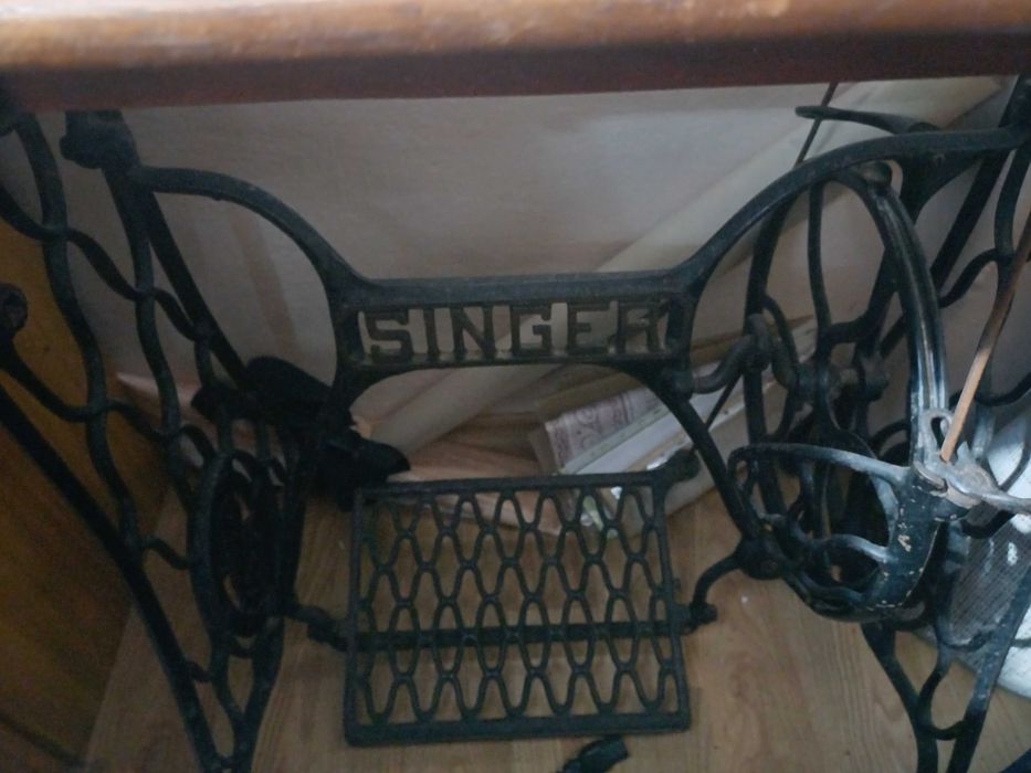 Крачна машина Сингер 1927г с оригинална фактура