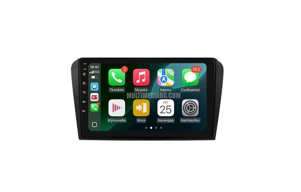 Mazda 3 2004г-2009 Мултимедия Навигация Android