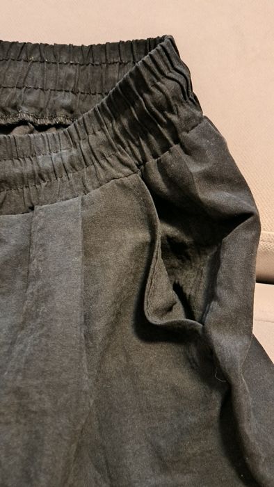 Pantaloni negri largi, 3XL