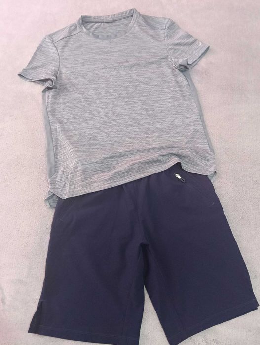 Дрехи за момче, тениска, шорти Kipsta в идеално състояние