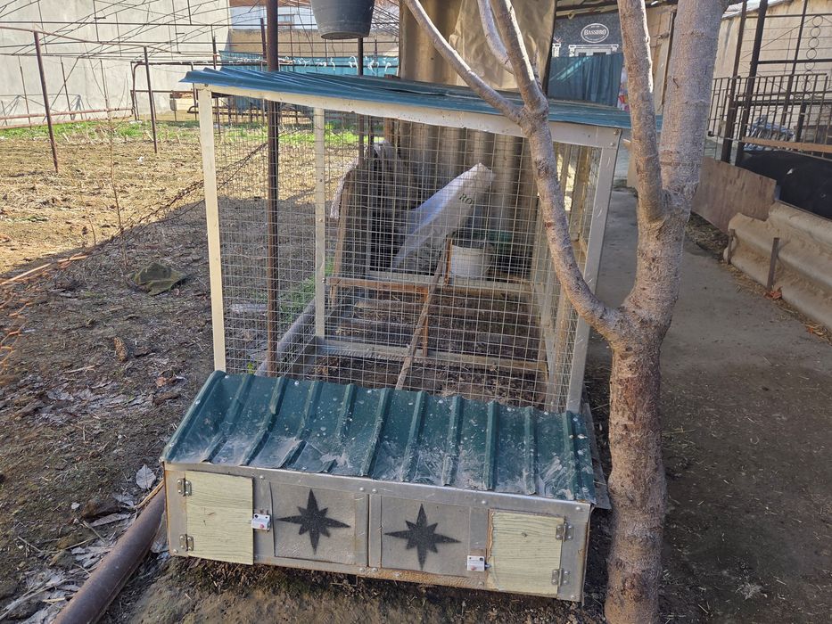 Tovuqlar uchun katak 2×1  10 ta tovuq bemalol yashasa bo'ladi.