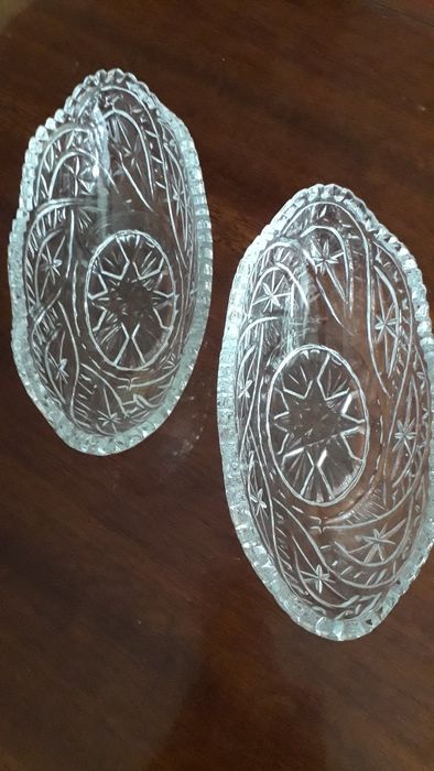 Салатницы-фруктовницы советского производства,хрусталь