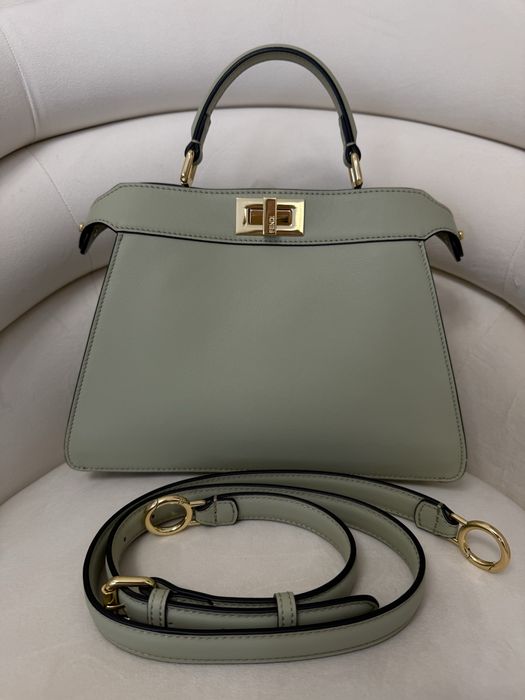 Geanta Fendi verde menta
