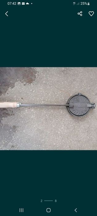 Presă pentru fript slănină din fontă Promo  129 ei