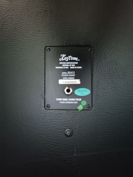 Cabinet Chitara Electrica Kustom HV412