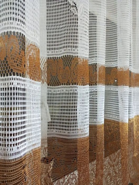 Тюль 2штуки на шторной ленте