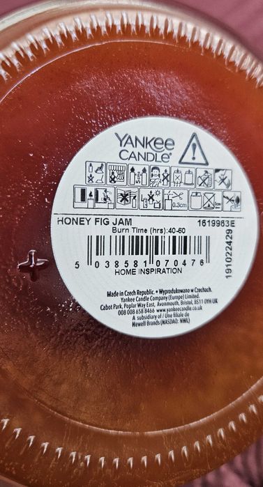 Yankee Candle - Honey Fig Jam - 340гр.