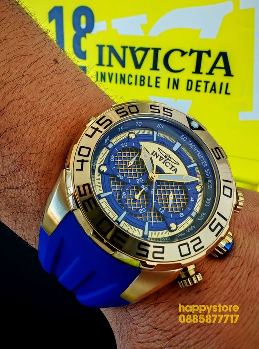 INVICTA Pogo Blue 50mm, Инвикта нов ръчен часовник