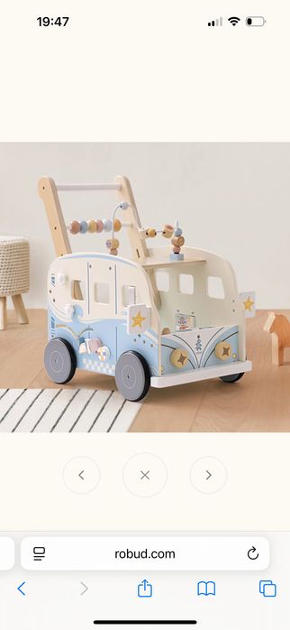 ROBUD jucarie de impins educativa pentru copii nou, sigilat