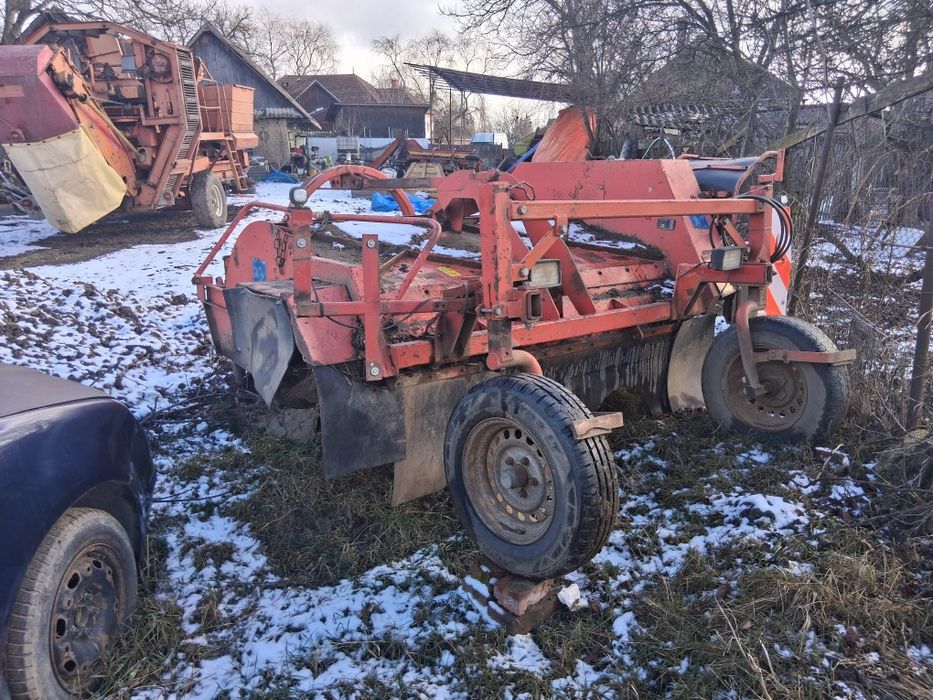 Tocator restul vegetale pe 2 randuri