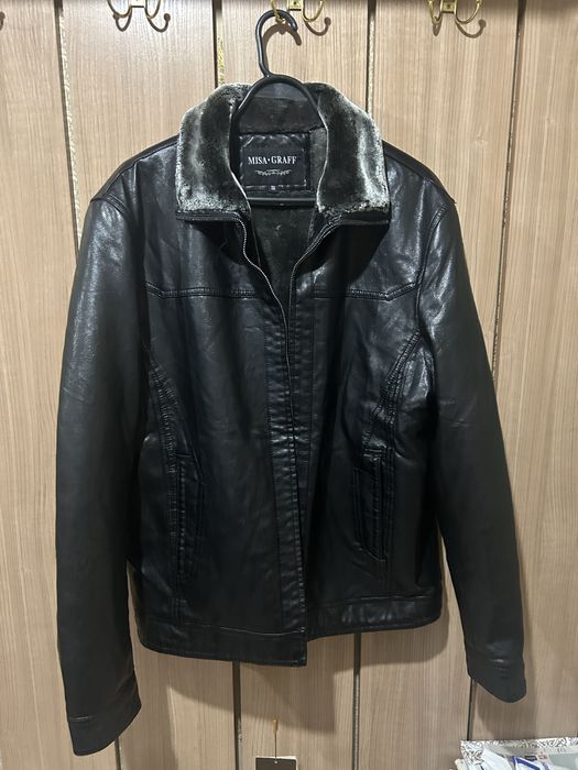 Продам куртку мужскую кожаную, Новая размер 52-54 внутри натуральный м