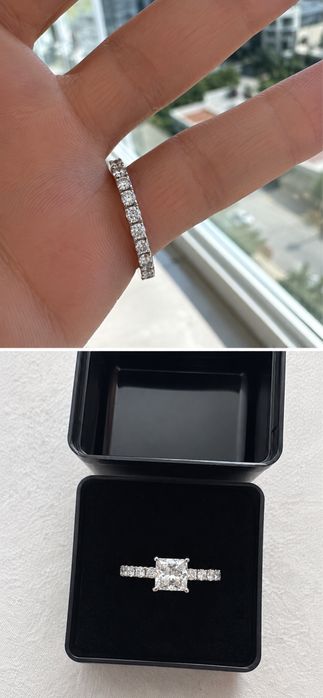 Inel logodna diamante 14k certificat
