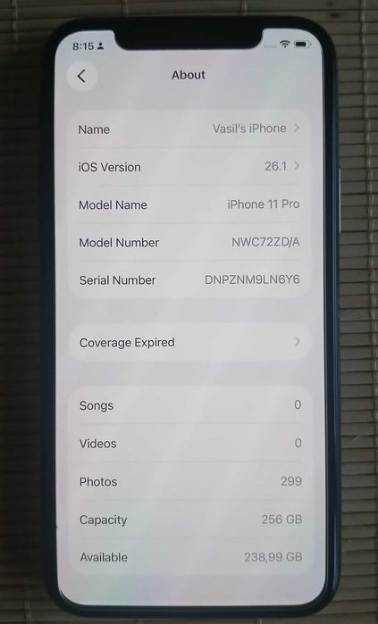 Apple iPhone 11 Pro (256GB)