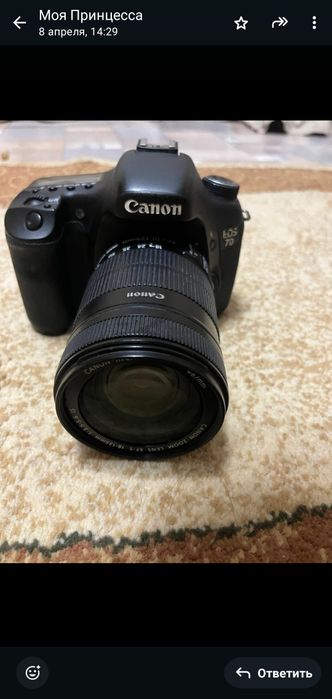 Продам фотоаппарат Canon 7D