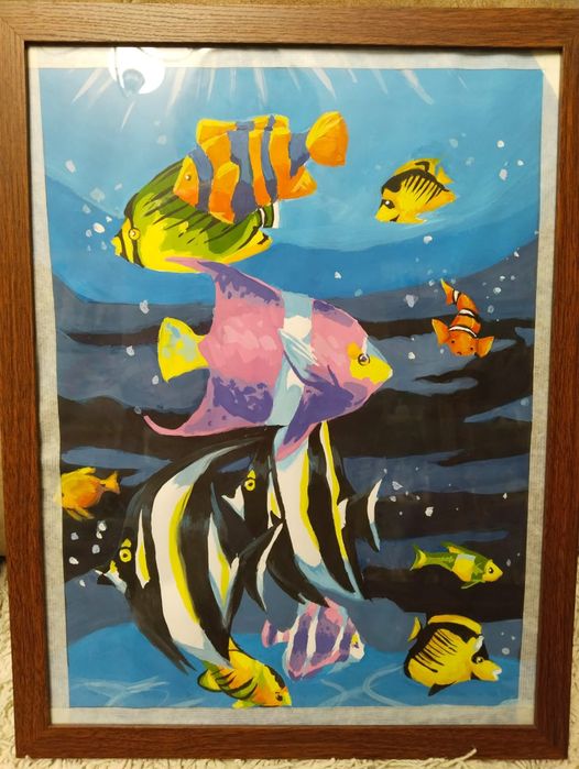 Авторские картины гуашью