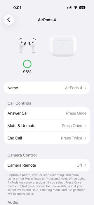 Apple AirPods 4 оригинални