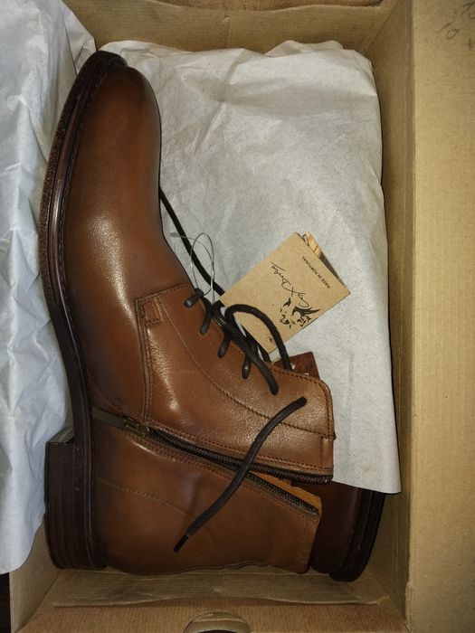 Мъжки кожени боти  44