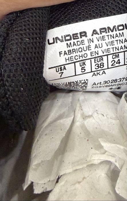 Оригинальные кроссовки Under Armour