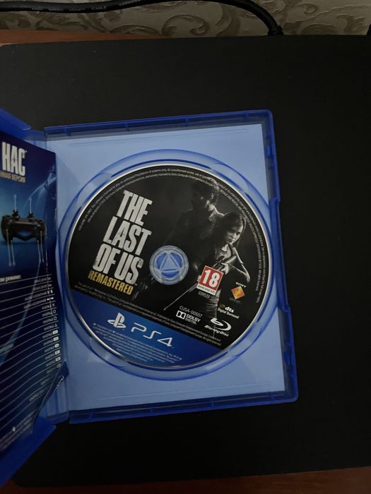 Одни из нас, диск на ps4 без царапин