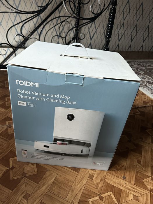 Робот-пылесос ROIDMI EVE Plus (новый, с самоочисткой)