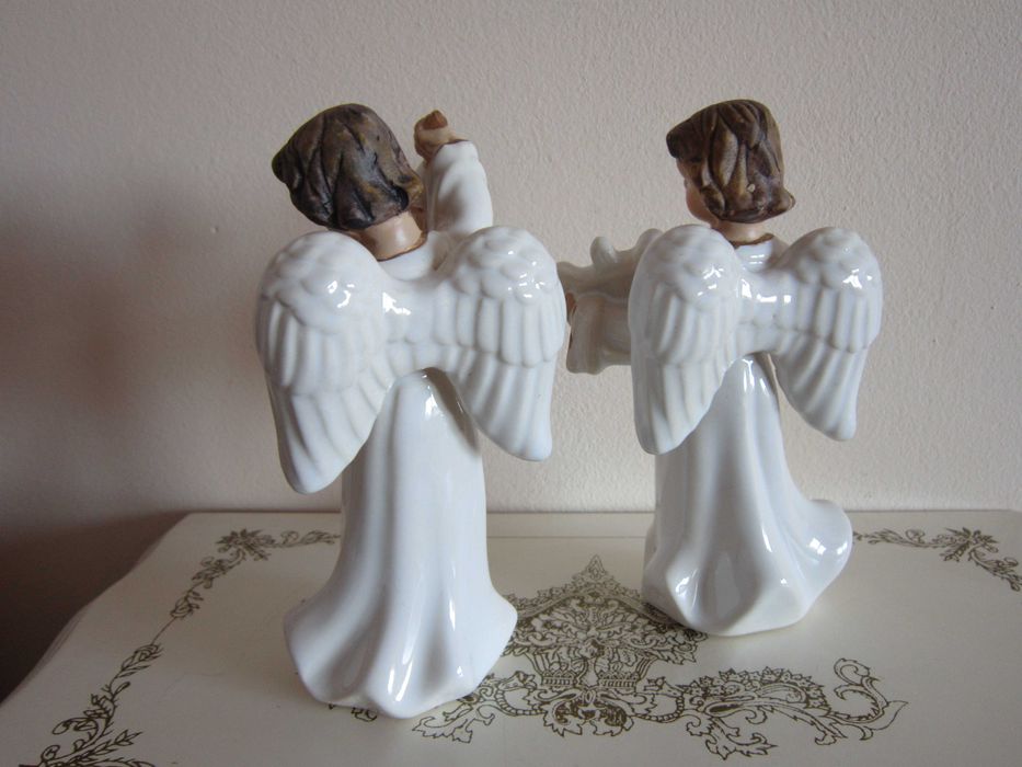 cadou Craciun Ingeri cu ochii albastrii Germania 1980