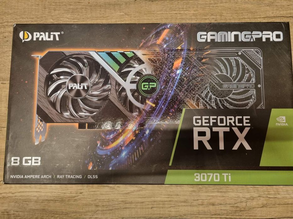 Palit GeForce RTX 3070 Ti GamingPro – като нова