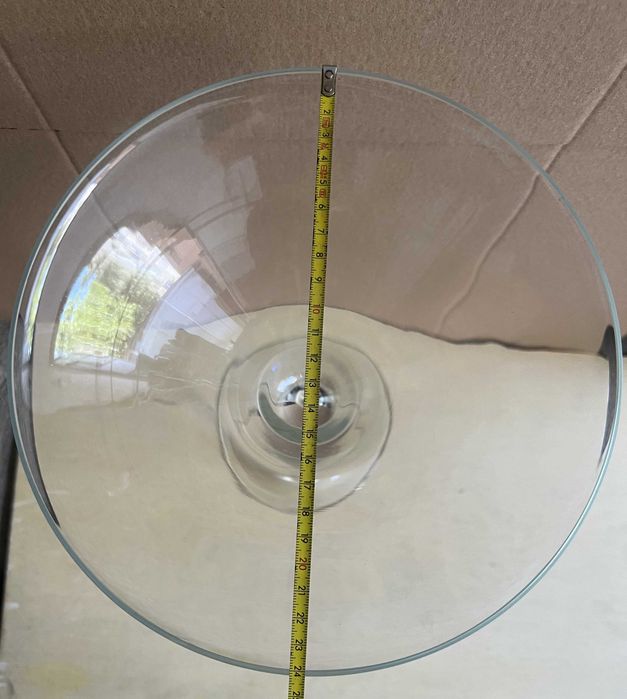 Vaza cupa Martini -inaltime 50 cm din sticla.