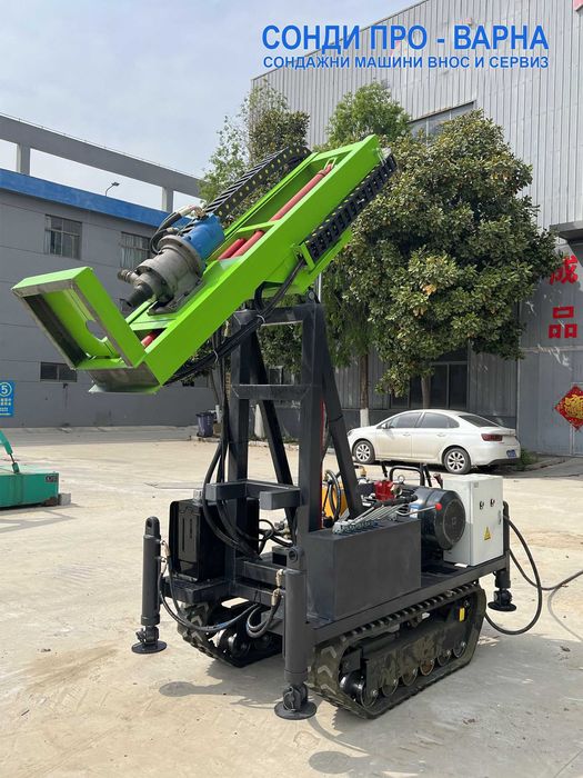 Нова Тунелна сондажна машина Tunnel-100CN до 100метра Пълна хидравлика