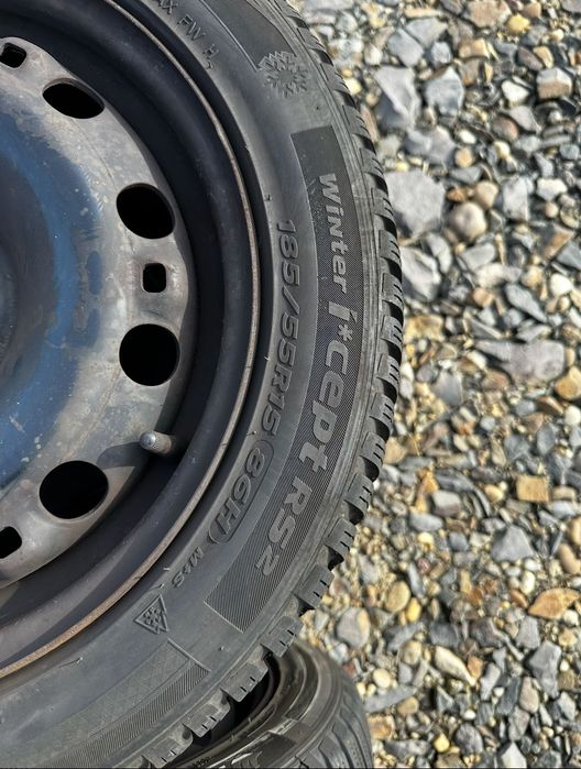 Set jante / roti de iarna 185 / 55 / r 15 pt Skoda Fabia / VW Polo