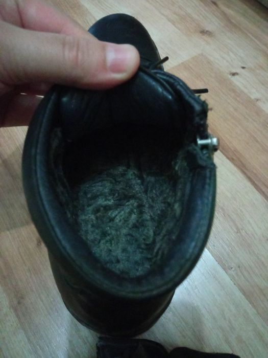 Продам кожаные ботинки