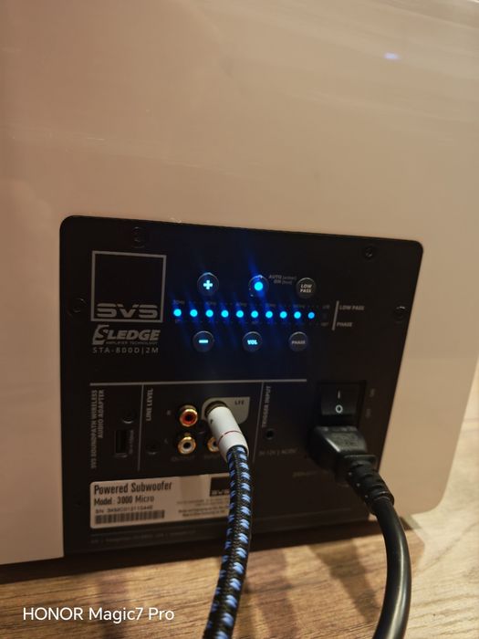 Subwoofer SVS 3000 Micro PRO 800w  RMS micul monstru!