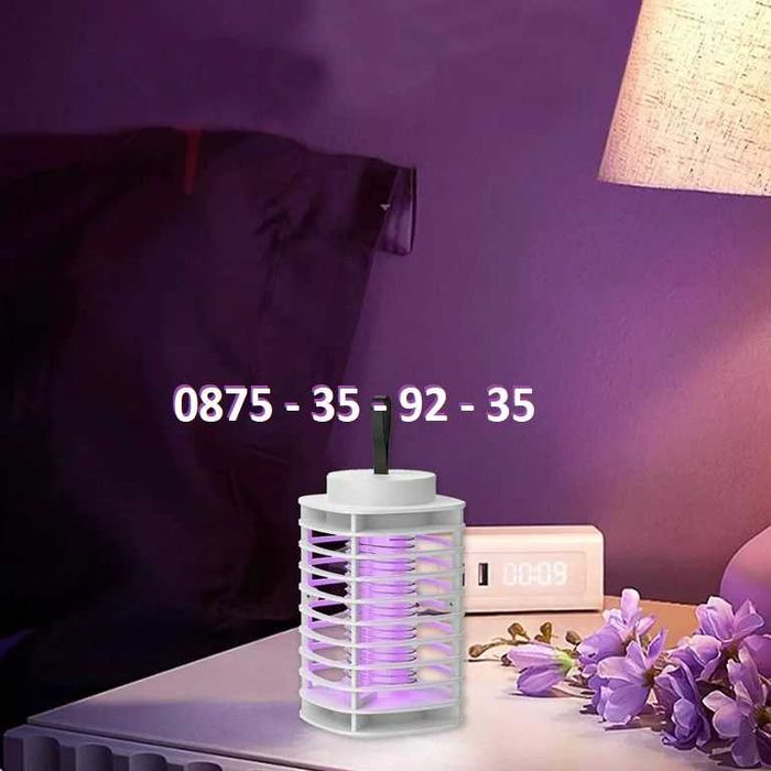 USB Преносим UV уред / лампа против комари мухи насекоми. Къмпинг река