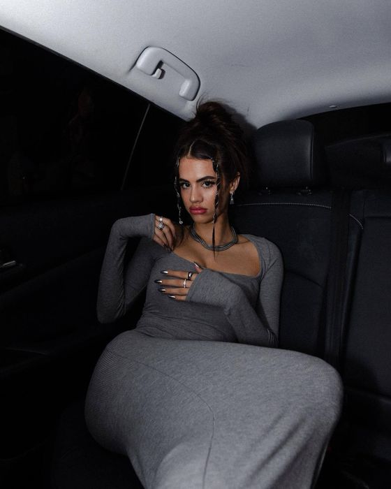 Платье Skims новое серое XS