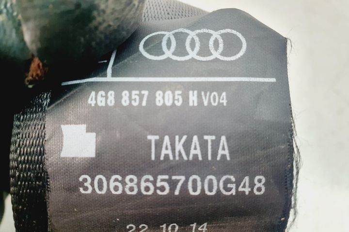 Centura de siguranta spate 4g8857805h Audi A6 allroad C7 (facelift)  [din 2014 pana  2019] seria