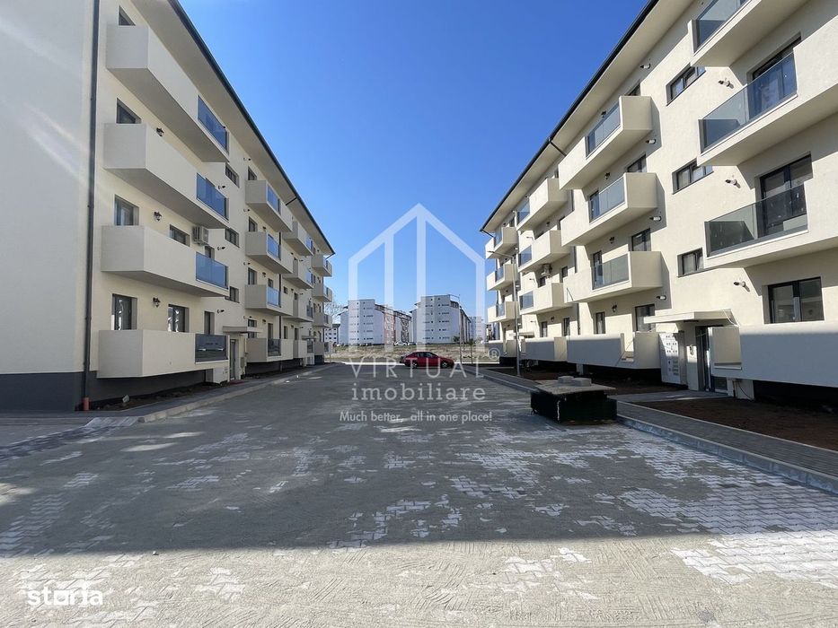 Ap. 2 camere 56mp utili + balcon | la alb | zona Dna Stanca