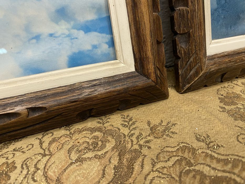 Френски резбовани рамки от дъб