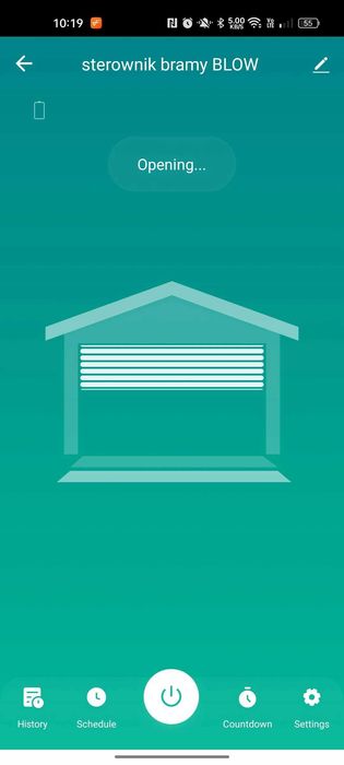 Смарт WiFi контролер за гаражна врата и порта Tuya Smart Life с датчик