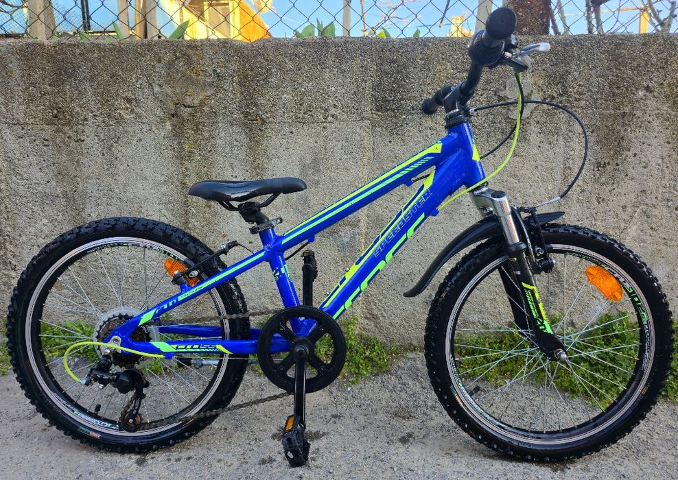 Алуминиев Детски велосипед 20цола 6 скорости шимано Cross speedster