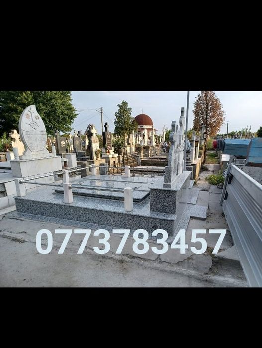 Execut lucrări funerare: Cavouri,monumente-cruci-troițe,reparații..etc
