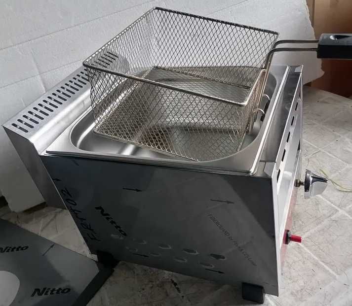 Фритюрник    Газов  защита CE 5,8,5+5,8+8фритюрник ,дюнер,скара,котлон