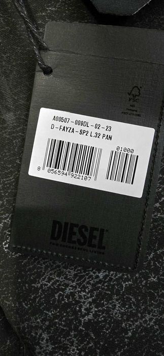Diesel D-Fayza  xs-дамски дънки (х-930)